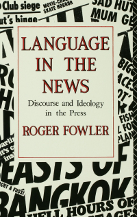 Imagen de portada: Language in the News 1st edition 9780415014199