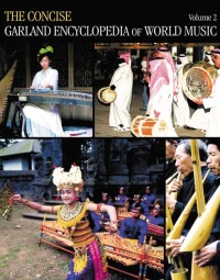 Imagen de portada: The Concise Garland Encyclopedia of World Music, Volume 2 1st edition 9780415994040
