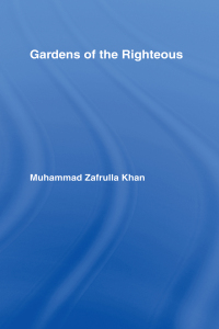 Cover image: Gardens of the Righteous 1st edition 9781138974906