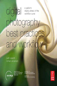 Imagen de portada: Digital Photography Best Practices and Workflow Handbook 1st edition 9781138417984