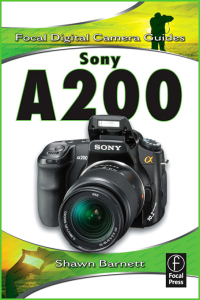 Omslagafbeelding: Sony A200 1st edition 9780240811109