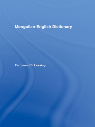 Imagen de portada: Mongolian-English Dictionary 1st edition 9781138976375
