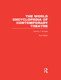 表紙画像: World Encyclopedia of Contemporary Theatre 1st edition 9780415867627