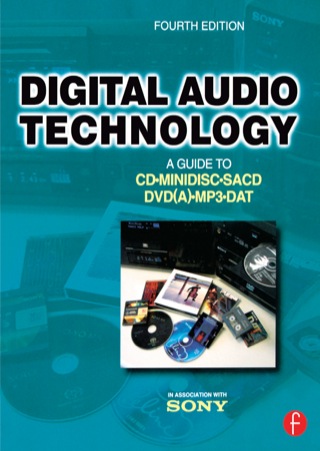 Cover image: Digital Audio Technology 4th edition 9780240516547