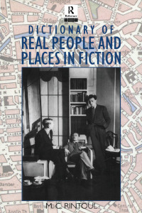 Immagine di copertina: Dictionary of Real People and Places in Fiction 1st edition 9780415059992