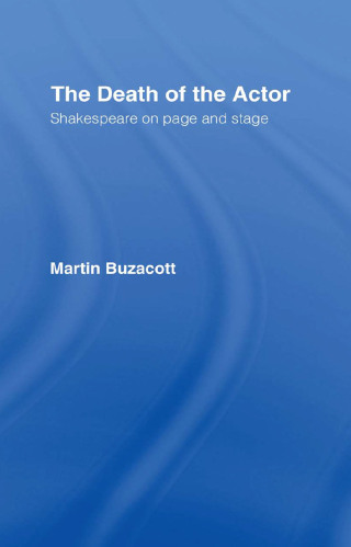 Cover image: The Death of the Actor 1st edition 9780415061483