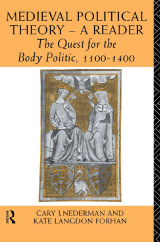 Cover image: Medieval Political Theory: A Reader 1st edition 9780415064897