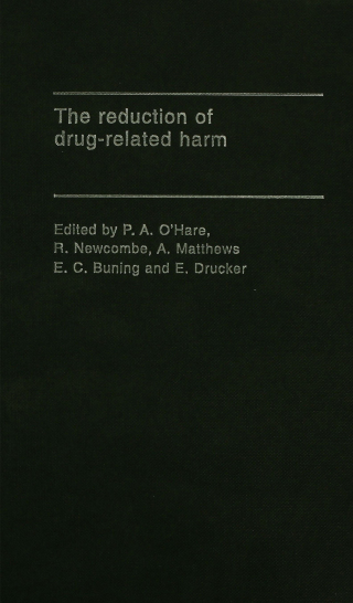 Omslagafbeelding: The Reduction of Drug-Related Harm 1st edition 9780415066921