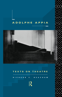 Cover image: Adolphe Appia 1st edition 9780415068239
