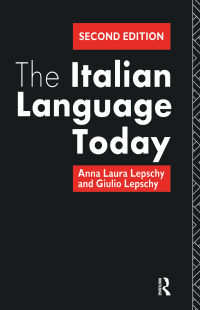 Cover image: The Italian Language Today 2nd edition 9780415078627