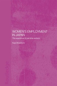 Titelbild: Women's Employment in Japan 1st edition 9780700717439