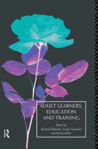 Imagen de portada: Adult Learners, Education and Training 1st edition 9781138401242