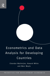 Cover image: Econometrics and Data Analysis for Developing Countries 1st edition 9780415093996
