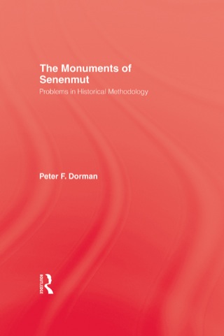 Cover image: The Monuments of Senenmut 1st edition 9781138976405