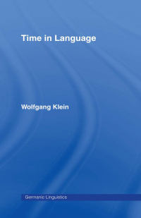 Cover image: Time in Language 1st edition 9780415104128