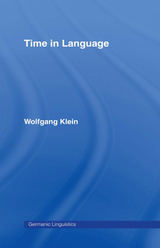 Cover image: Time in Language 1st edition 9780415104128