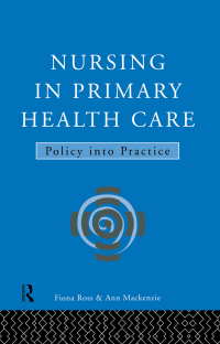 Titelbild: Nursing in Primary Health Care 1st edition 9780415106153