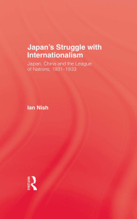صورة الغلاف: Japans Struggle With Internation 1st edition 9780710304377
