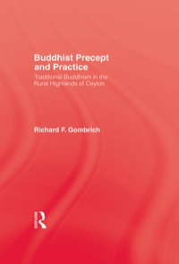 صورة الغلاف: Buddhist Precept & Practice 1st edition 9780710304445