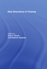 Cover image: New Directions in Finance 1st edition 9780415111102