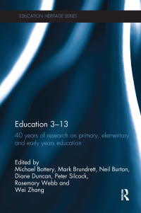 Cover image: Education 3–13 1st edition 9781138115620