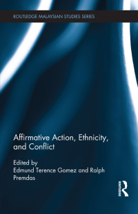 Imagen de portada: Affirmative Action, Ethnicity and Conflict 1st edition 9780415627689