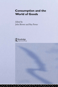 Imagen de portada: Consumption and the World of Goods 1st edition 9781138130333