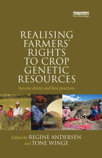 Omslagafbeelding: Realising Farmers' Rights to Crop Genetic Resources 1st edition 9780415643849