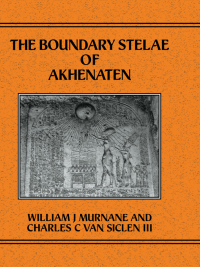 Cover image: Boundary Stelae Of Akhentaten 1st edition 9780710304643