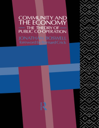 Immagine di copertina: Community and the Economy 1st edition 9780415116077