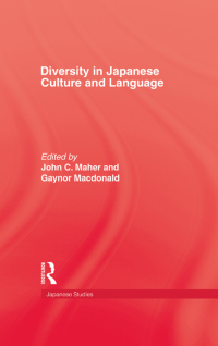 Titelbild: Diversity in Japanese Culture and Language 1st edition 9781138863538
