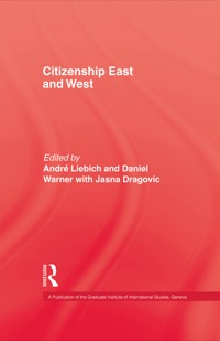Imagen de portada: Citizenship East and West 1st edition 9781138970762