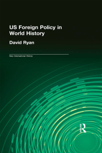 Imagen de portada: US Foreign Policy in World History 1st edition 9780415123457