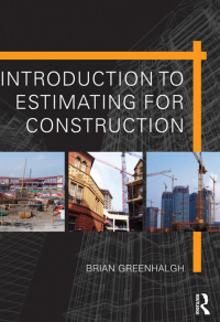 Imagen de portada: Introduction to Estimating for Construction 1st edition 9780415509879