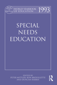 Imagen de portada: World Yearbook of Education 1993 1st edition 9780415393089
