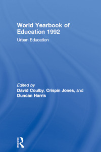 Cover image: World Yearbook of Education 1992 1st edition 9780415501699
