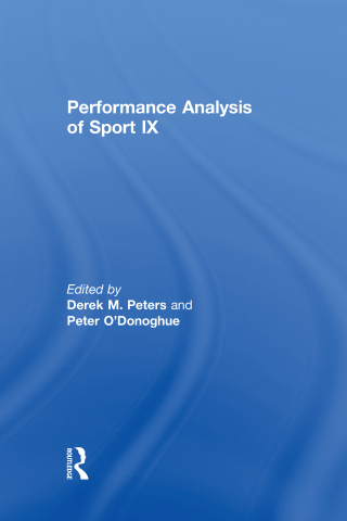 Cover image: Performance Analysis of Sport IX 1st edition 9780415870313