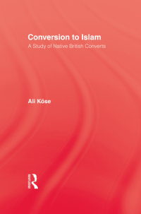 Imagen de portada: Conversion To Islam 1st edition 9781138010741