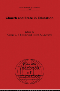 Cover image: World Yearbook of Education 1966 1st edition 9780415392877