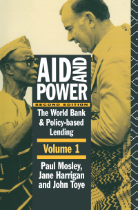 Cover image: Aid and Power - Vol 1 2nd edition 9780415132091