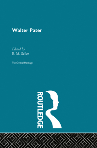 Omslagafbeelding: Walter Pater 1st edition 9780415133944