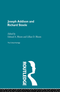 Titelbild: Joseph Addison and Richard Steele 1st edition 9780415134347