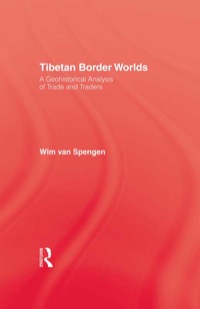 صورة الغلاف: Tibetan Border Worlds 1st edition 9780710305923