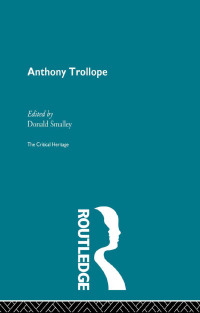 Cover image: Anthony Trollope 1st edition 9780415134606