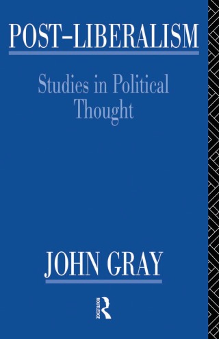 Cover image: Post-Liberalism 1st edition 9780415088732