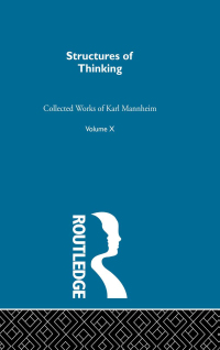 Cover image: Structures Of Thinking     V10 1st edition 9780415867917