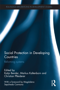 Imagen de portada: Social Protection in Developing Countries 1st edition 9780415641036