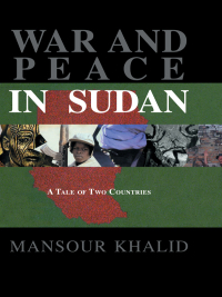 Titelbild: War and Peace In Sudan 1st edition 9781138986893