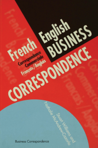 Titelbild: French/English Business Correspondence 1st edition 9781138140653