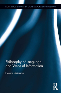 Cover image: Philosophy of Language and Webs of Information 1st edition 9781138108097